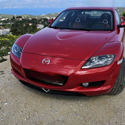 Mazda RX-8 2005 used, red coupe, manual transmission