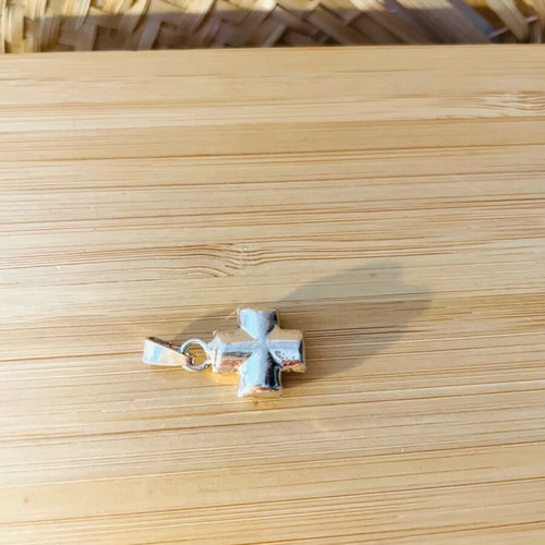 Small Silver Cross 925 New