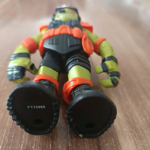 Ninja turtles figures used, height 11 cm