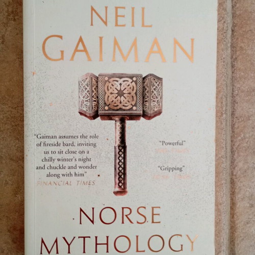 Neil Gaiman Norse Mythology book used in English