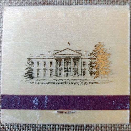 White House Collectible Matchbooks Set of 3 with President Gerald Ford Signature