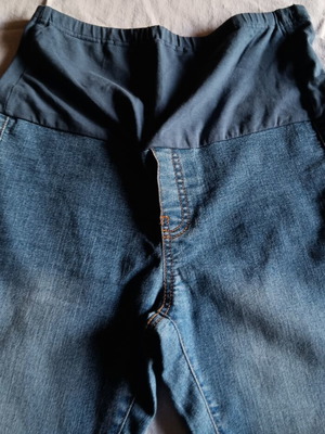 Prenatal Easy Shic Maternity Jeans Small like new, blue