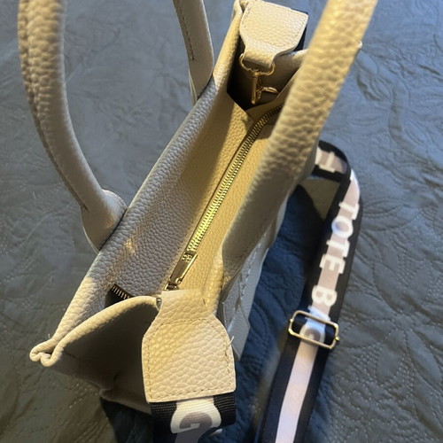 Trendyol Tote Bag Medium Size Cream Shoulder Strap New
