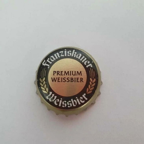 Franziskaner beer bottle cap used, German brewery