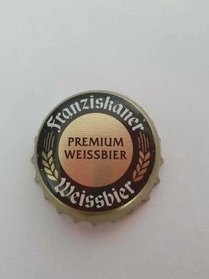 Franziskaner beer bottle cap used, German brewery