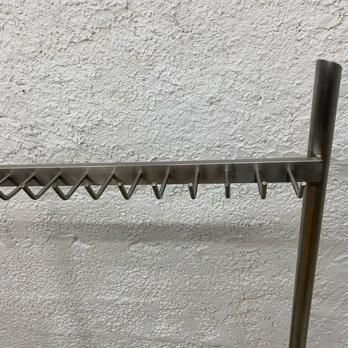 Metal Ivox Stand Clothes Hanger with Hooks