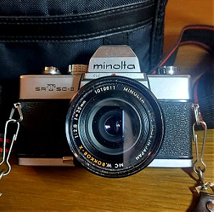 Ιαπωνική επαγγελματική φωτογραφική μηχανή Minolta srTsc-ii σε ένα πλήρες σετ