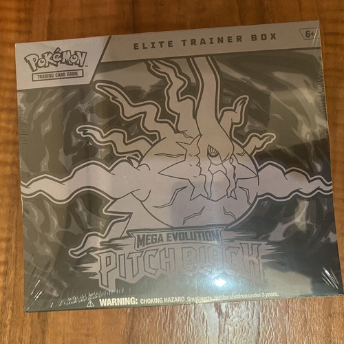 Pitch Black Elite Trainer Box Mega Evolution Pokemon