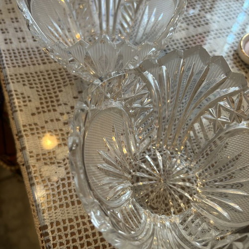 Crystal bowls like new, set of 2