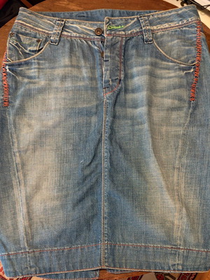 Kuyichi Organic Denim Skirt W29 Excellent Condition