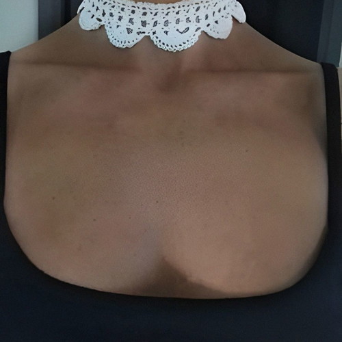 Handmade crochet choker with metal clasp new