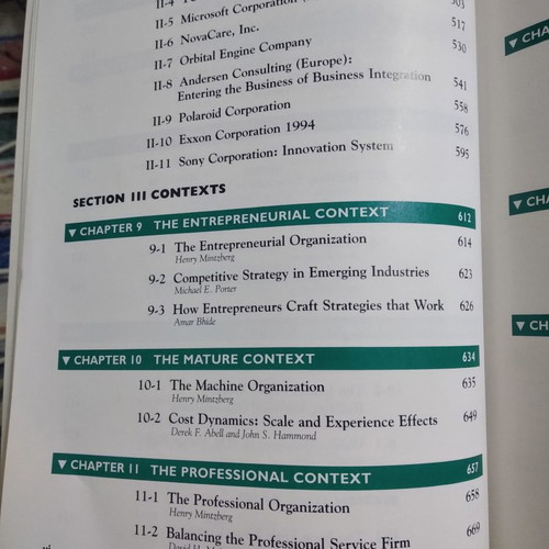Book The Strategy Process - concepts, contexts, cases like new, English