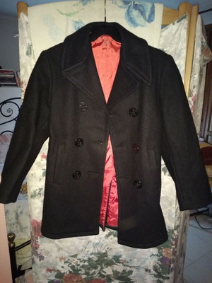 Women's Saks Fifth Avenue black jacket used with extra button, size M