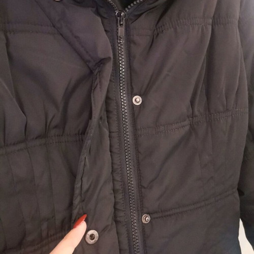 Women's short jacket like new, size Medium, black