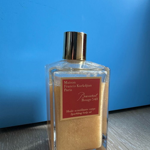Maison Francis Kurkdjian Rouge 540 sparkling body oil used limited edition 190/200ml