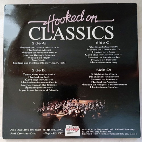 Hooked On Classics double LP used, classical genre