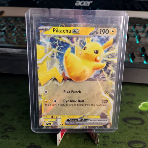 Pikachu EX 063/193 new