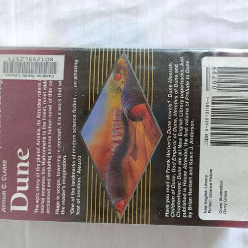 Dune by Frank Herbert paperback like new, English