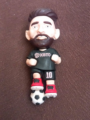 Messi figure toy number 10 used