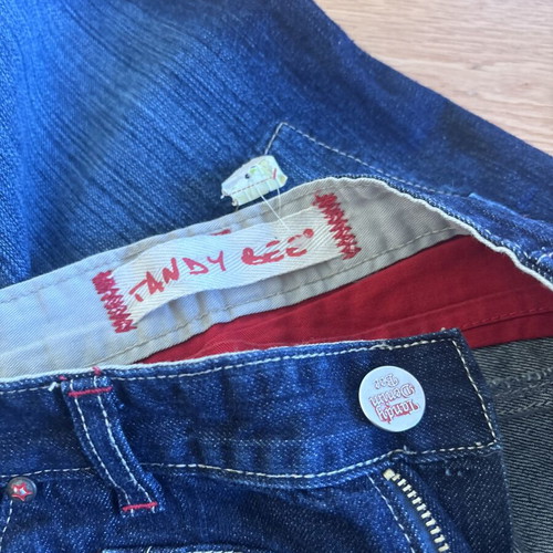 Tandy Bee baggy lowrise jeans for 13-14 years