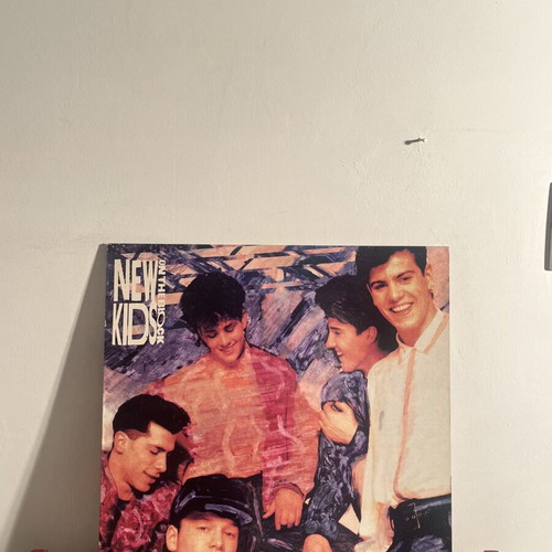 New Kids On The Block Step By Step vinyl LP 1990 like new, pop