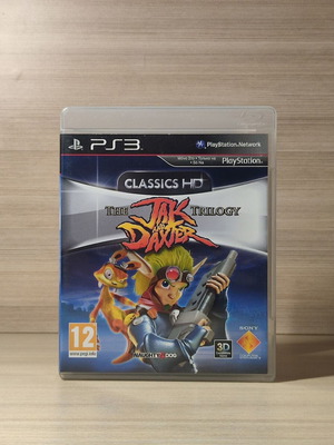 The Jak and Daxter HD Trilogy PS3 пълна гръцка версия в отлично състояние