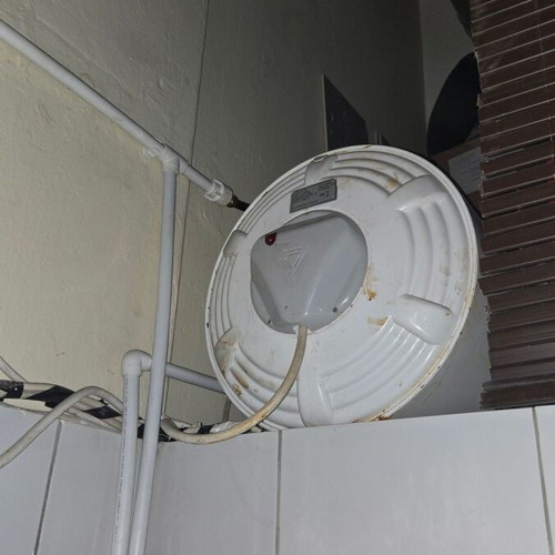 Water heater used 50 liters