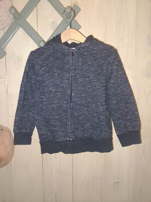 H&M jacket No110/116 for 5/6 years like new, black and grey