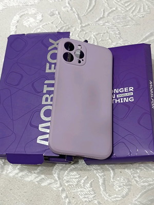 iPhone 12 Pro Max case purple like new