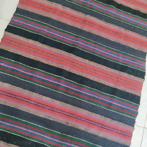 Handwoven handmade runner like new 210x70 cm