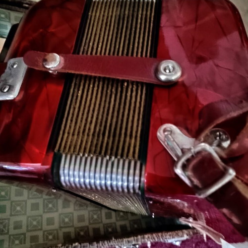 Hohner Vintage Student IVM Accordion like new with original case