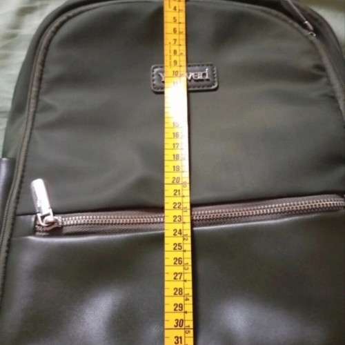 Coveri backpack green like new with laptop compartments