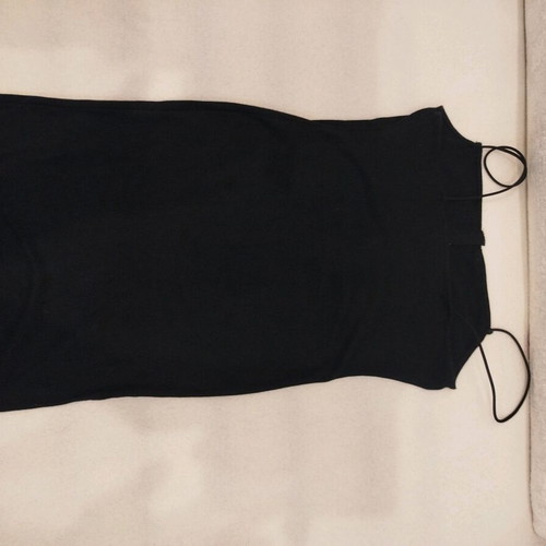 Black Bershka dress with buttons, like new, size S