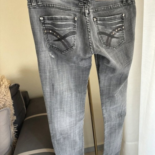 Stradivarius grey jean like new, size S