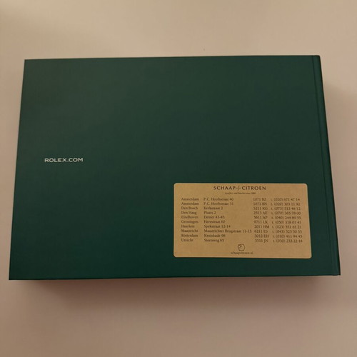 Rolex collectible album Schaap +/- Citroen edition