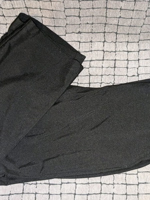 Black Pimkie straight leg trousers used, EU36