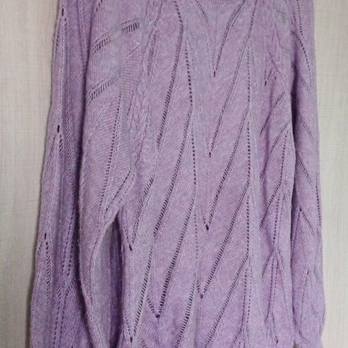 Mango women's lilac sweater like new