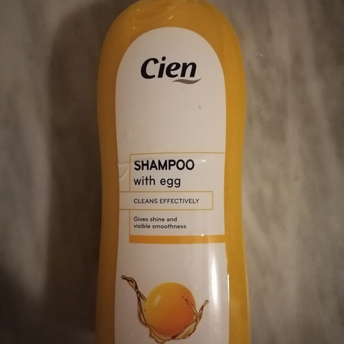 Cien shampoo with egg new, shine and smoothness