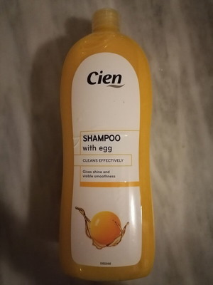 Cien shampoo with egg new, shine and smoothness