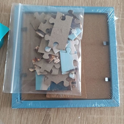 Small puzzle in a frame new