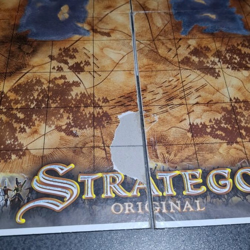 Stratego Original Deluxe board game used with missing pieces