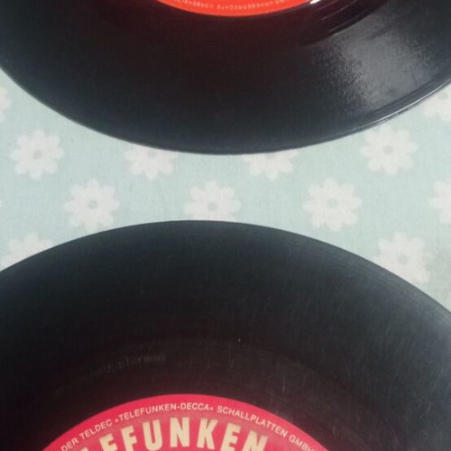 Vinyl records used, pack of 28, German and English