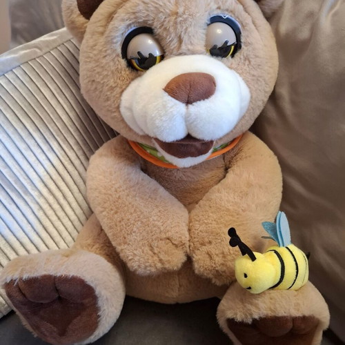 Hugo the Bear plush used (BD2012) with batteries