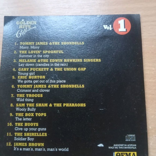 Golden Hits Collection CD used