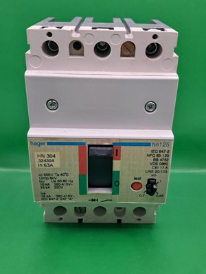 HAGER HN304 63A power switch new