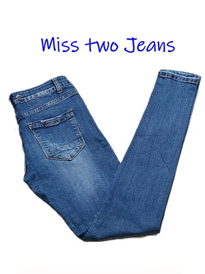 Miss Two Jeans women's blue jeans like new, size 36
