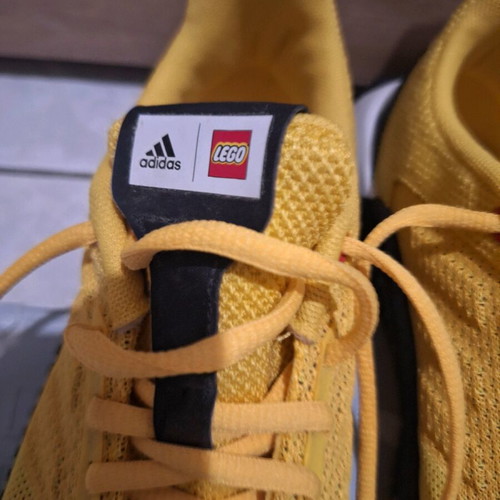 Adidas Lego athletic shoes like new, size 38, yellow