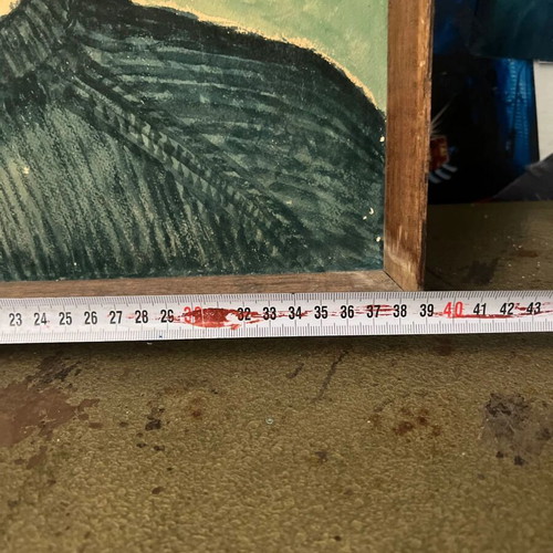 Oil painting signed by A. Glinos 1965, like new