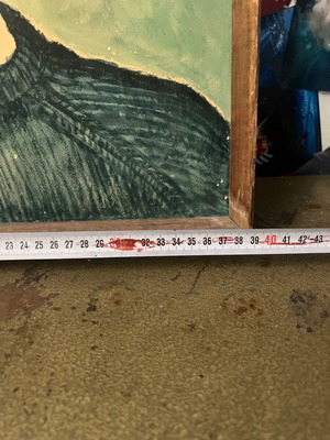 Oil painting signed by A. Glinos 1965, like new