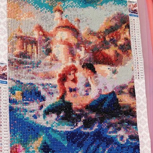Diamond Painting Handmade Artworks Disney 1+1 Gift